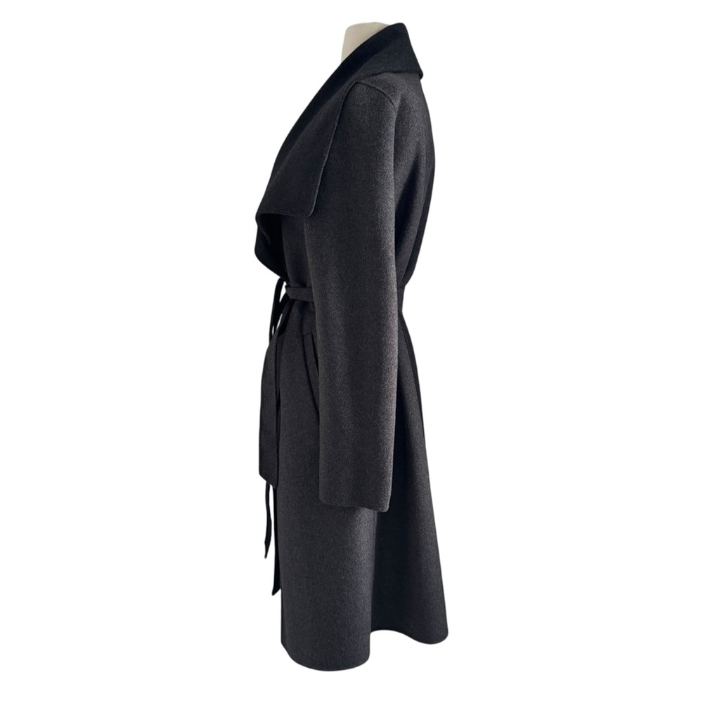 Soia & Kyo Wool Belted Wrap Coat - Picture 6 of 11